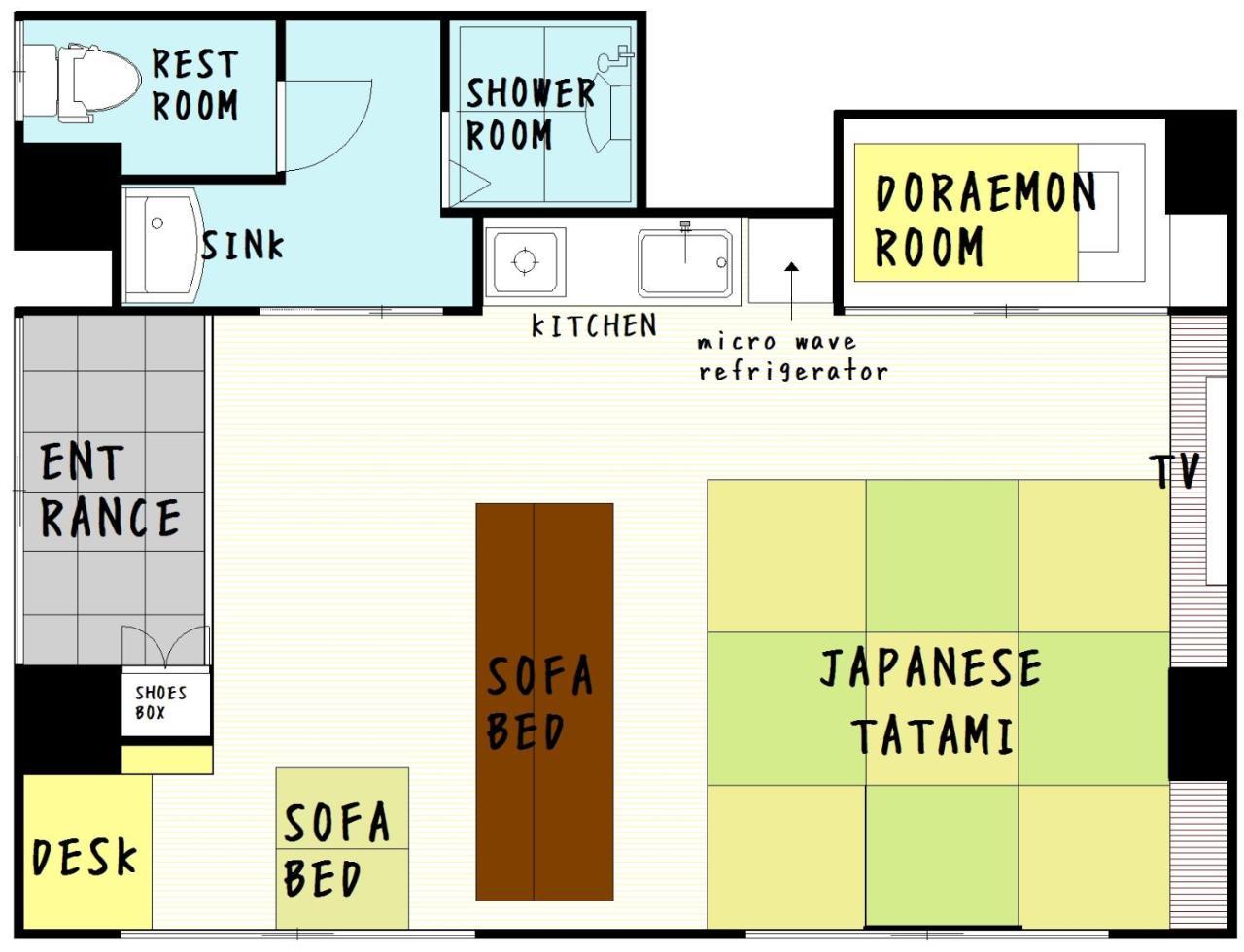 Tokyo inn Sakura An Eksteriør bilde