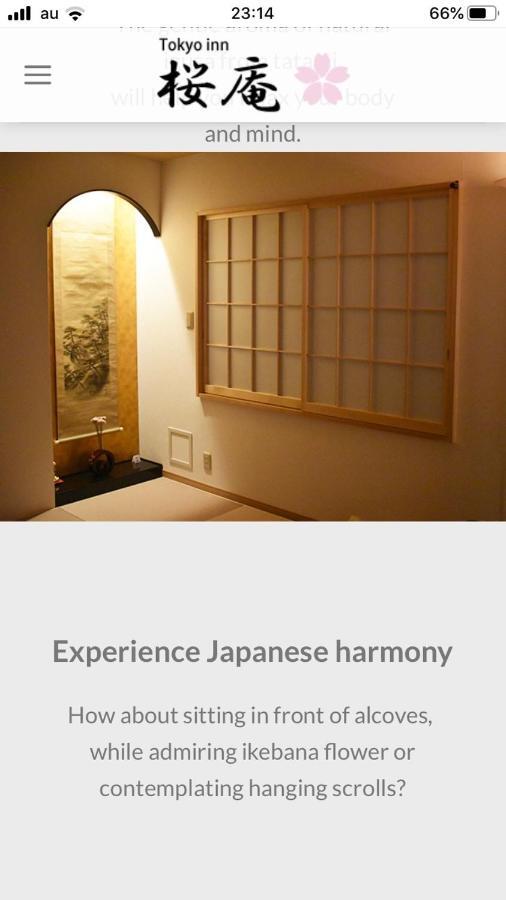 Tokyo inn Sakura An Eksteriør bilde
